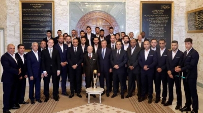 Les joueurs de L'EST invités de Beji Caïd Essebsi