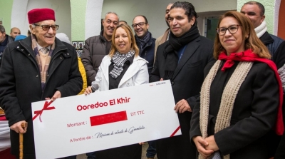 Ooredoo El Khir réchauffe les cœurs des résidents de la maison de retraite de Grombalia
