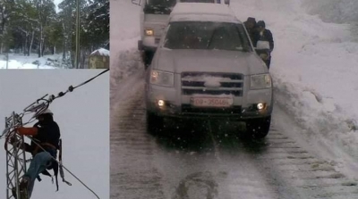 القصرين : أضرار جسيمة لحقت بالشّبكة الكهربائية 