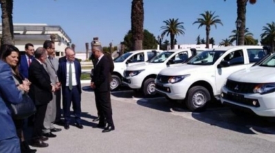 La Garde nationale reçoit des véhicules tout-terrain de l’Italie