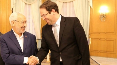 Election présidentielle : Chahed pourrait être soutenu par Ghannouchi