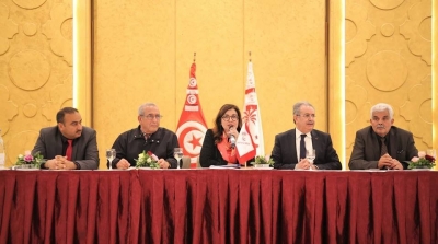 Les membres du bureau politique de Nidaa Tounes