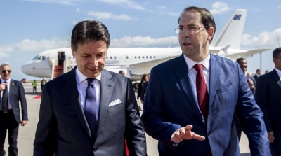 Chahed reçoit le premier ministre italien