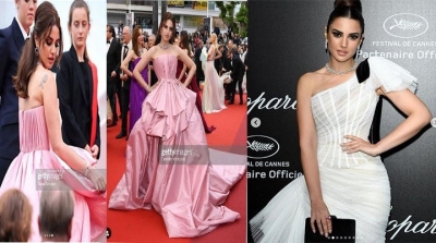 Dorra Zarrouk étincelante sur le tapis rouge du Festival de Cannes 