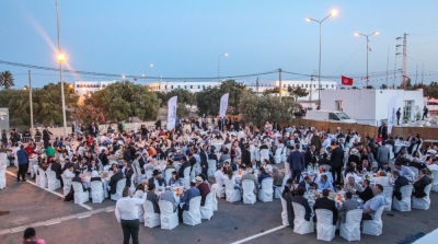 Un iftar collectif à la Ghriba ( Photos)