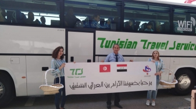 TTS accueille le premier vol charter touristique via Iraqi Airways de retour en Tunisie depuis 28 ans  