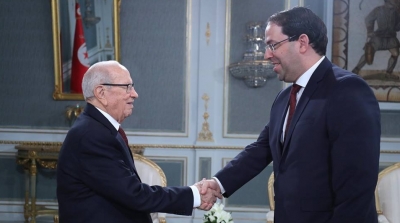 Youssef Chahed au chevet de Essebssi