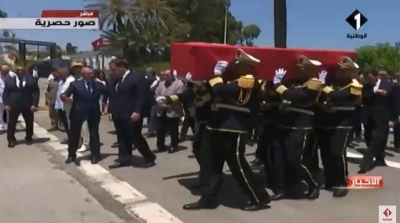 La dépouille du président Beji Caïd Essebsi au Palais de Carthage