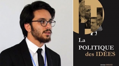 أمين السنوسي يصدر كتابه الأول 'سياسة الأفكار'