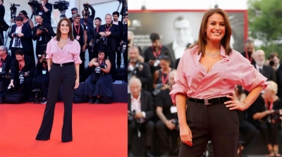 Hend Sabry fait sensation sur le tapis rouge de la Mostra de Venise (Photos)