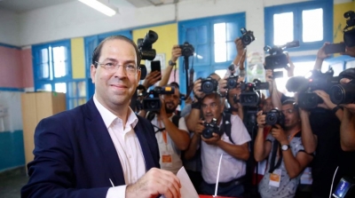 Présidentielle : Youssef Chahed vote ( Photos)
