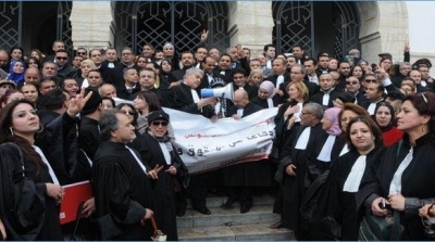 Les avocats en colère vendredi 27 septembre