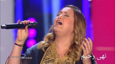 التونسية نهى رحيم تبهر لجنة تحكيم ذو فويس ( فيديو)