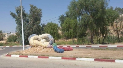 Tataouine : La sculpture du rond-point de Ghomrassen retirée