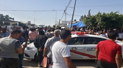 اهالي بوحجلة يطردون علي العريض ( صور)