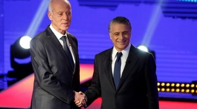 Nabil Karoui félicite Kaïs Saïed