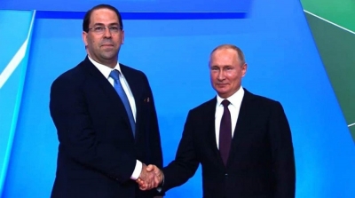 Youssef Chahed rencontre Vladimir Poutine