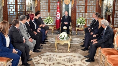 Kais Saied reçoit les membres du cabinet présidentiel à l’occasion de la fin de leur mission