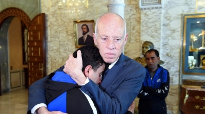 Kais Said reçoit un groupe de jeunes du gouvernorat de Gafsa