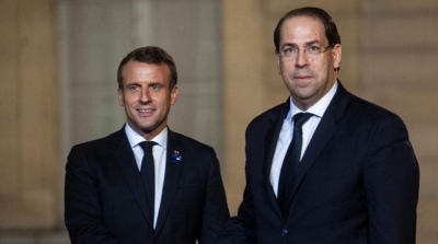 Chahed remet un message du président de la République à Macron