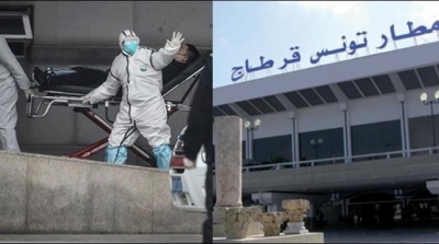 كاميرا قياس درجة الحرارة عن بعد بمطار تونس قرطاج للتوقي من فيروس كورونا