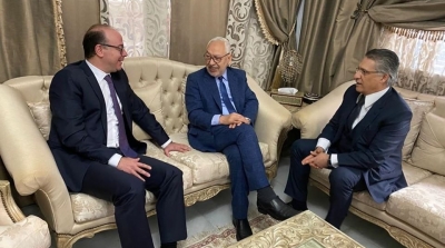لقاء بين الفخفاخ و القروي في منزل الغنوشي 