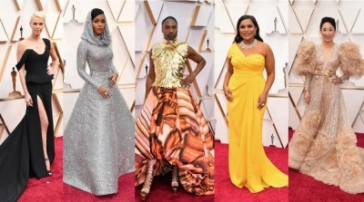 Les très glamour looks des stars aux Oscars 2020