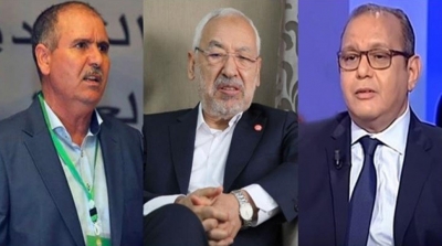 الغنوشي يجتمع بالطبوبي و ماجول في البرلمان 