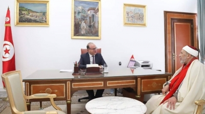 الفخفاخ يلتقي بوزير الشوؤن الدينية و مفتي الجمهورية 