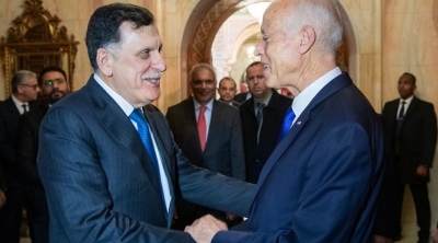 السراج يعبر عن إستعداد ليبيا لوضع كل إمكانياتها على ذمة الشعب التونسي