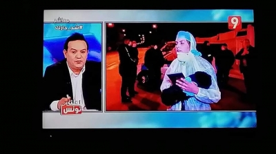 مراسلة قناة التاسعة لمواطن في الحجر الصحي: تو ياكلك الدود هنا يا خامج (فيديو)