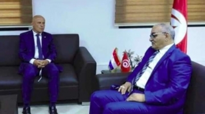 لقاء وزير التجارة بأوليفيي بوافر دارفور: علم هولندا يعوض علم فرنسا 