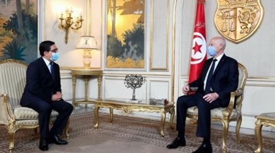 في أول زيارة خارجية له: المبعوث الخاص لملك المغرب يلتقي قيس سعيد