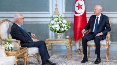 الغنوشي لقيس سعيد : حكومة الوفاق هي الحكومة الوحيدة الشرعية في ليبيا