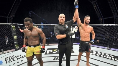 منير لزاز : أول تونسي يحقق إنتصارا في نزال إحترافي للـ''UFC''
