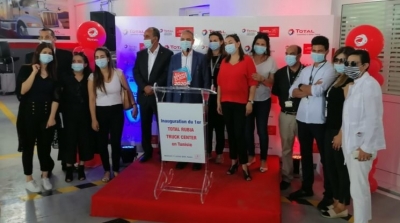 Total Tunisie inaugure le premier centre ' Total Rubia Truck Center '