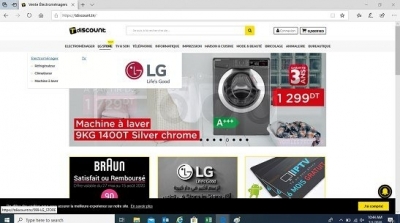 LG Tunisie lance son premier shop-in-shop