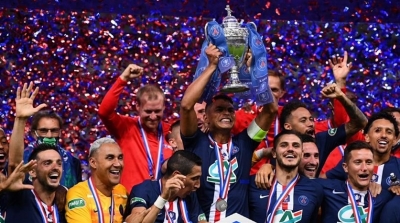 باريس سان جيرمان يتوج بكأس فرنسا