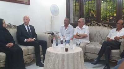 صفاقس : قيس سعيد يقدّم واجب العزاء لعائلة الفقيد حمادي العقربي