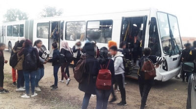 رغم علمه بإصابته بكورونا..سائق حافلة تلاميذ يباشر عمله