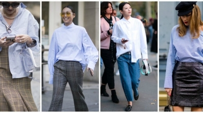 Tendance Mode  : la chemise oversize , must-have des modeuses