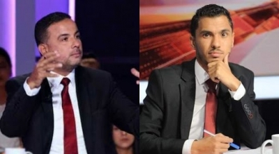 مناوشة عنيفة بين رياض جراد و سيف الدين مخلوف 