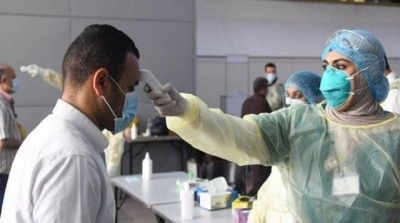 1.8 متر المسافة التي يتنقل فيها فيروس كورونا عبر الهواء 