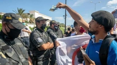 نقابة الامن العمومي تدعو الى تقديم عرائض جماعية للنيابة العمومية ضد المحتجين