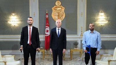 قيس سعيد : ملف شهداء و جرحى الثورة في صدارة أولوياتي