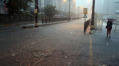 إنخفاض في درجات الحرارة مع أمطار في هذه المناطق