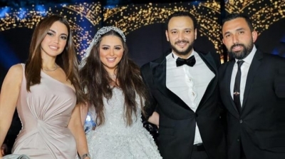 درة و زوجها في أول ظهور بعد الضجة المثارة حول زواجهما