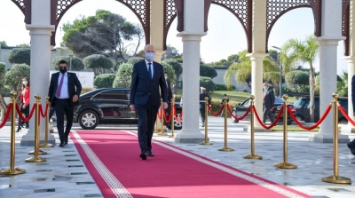 قيس سعيد في زيارة الى قطر