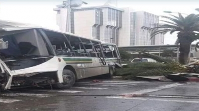 إصابة 42 شخص في حادث خطير بشارع محمد الخامس