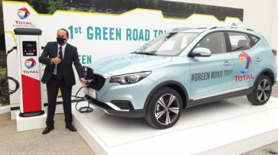 Total Tunisie et MG Motors organisent un 'Road Trip' 100% électrique
